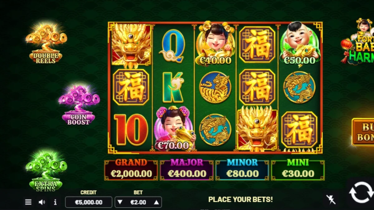 Fortune Babies – Harmony slot dengan tema bayi keberuntungan dan simbol hewan tradisional